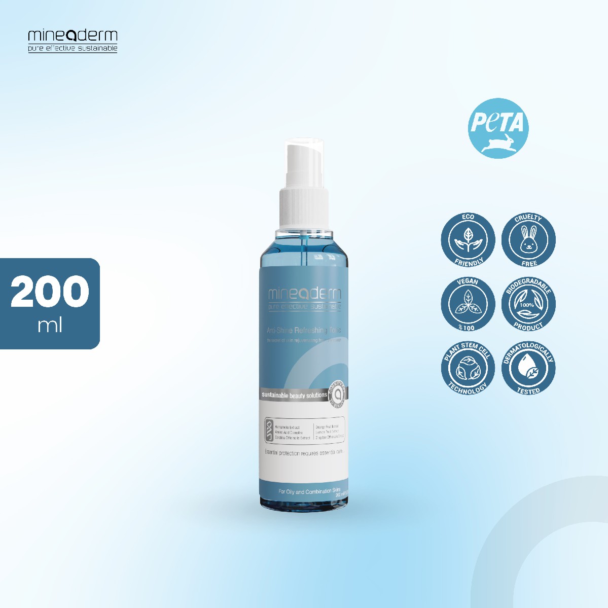 Mineaderm Anti-Shine Refreshing Tonic Benefits