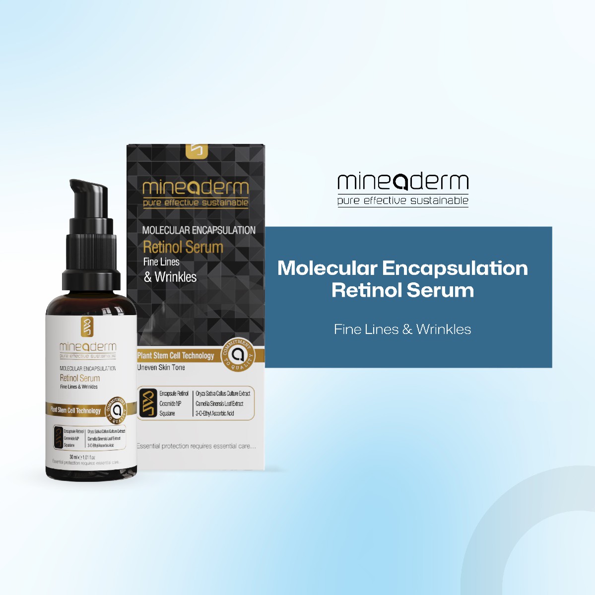 Mineaderm Moleculer Encapsulation Retinol Serum Usage