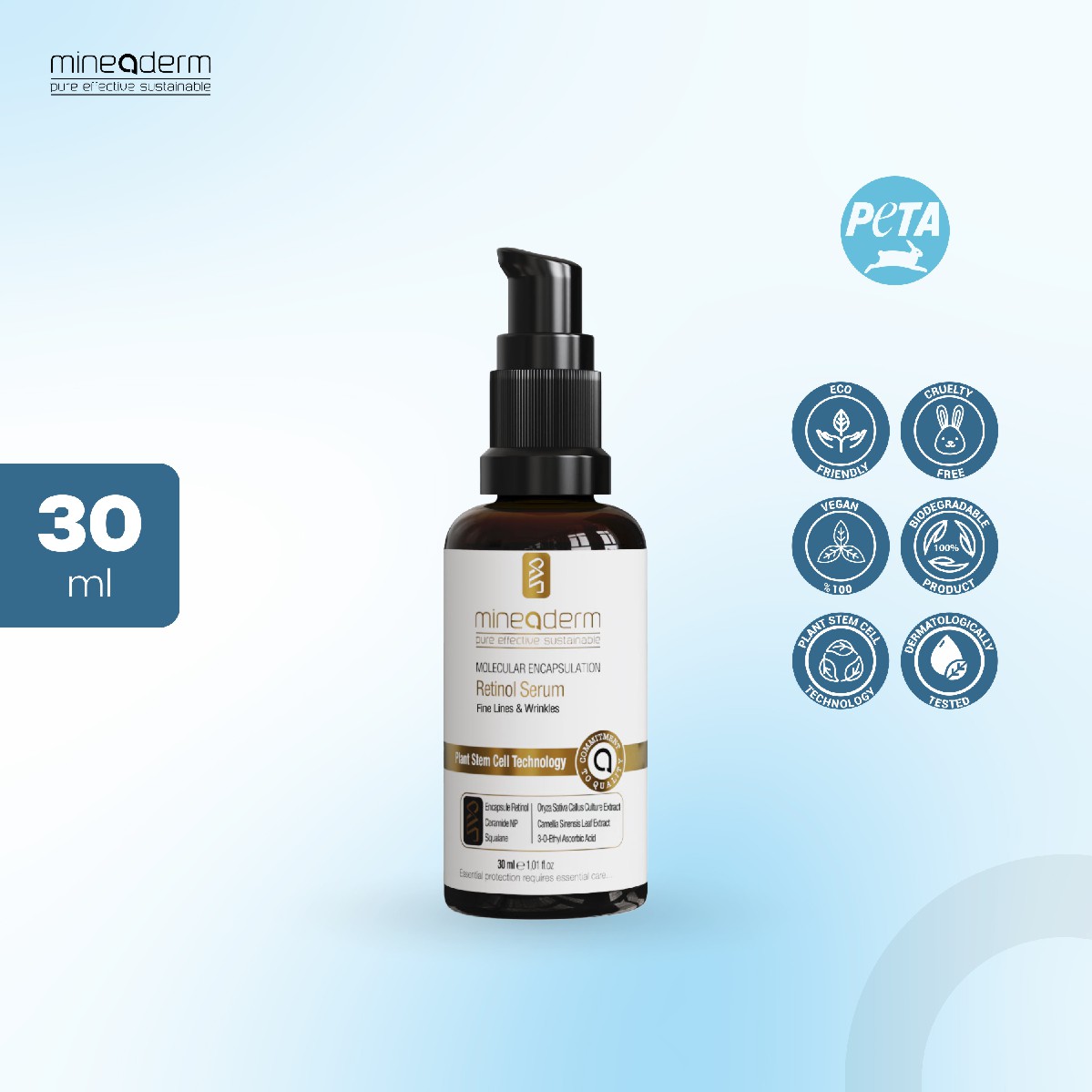 Mineaderm Moleculer Encapsulation Retinol Serum Benefits